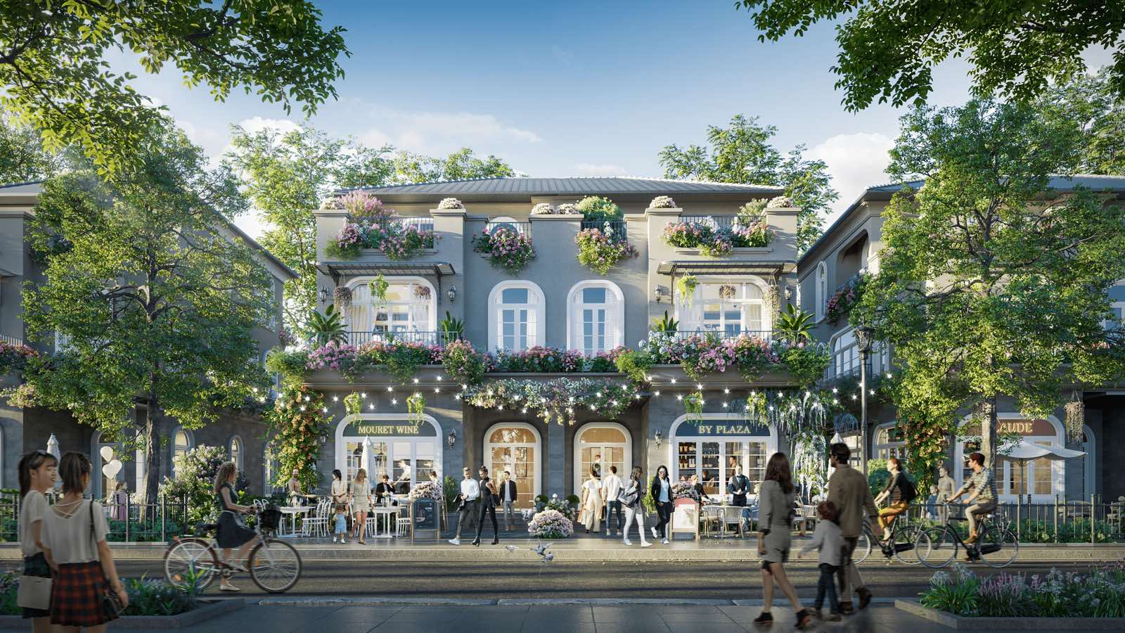 Mô hình kinh doanh lý tưởng tại Shop Villas Central Plaza