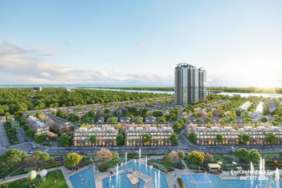 Eco central park - central plaza