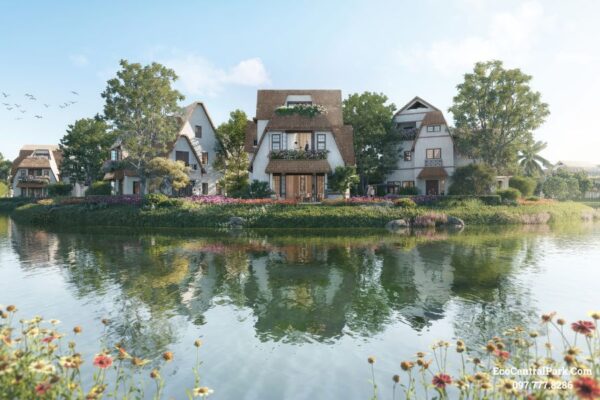 làng châu âu ecopark vinh - biệt thự song lập đặc biệt