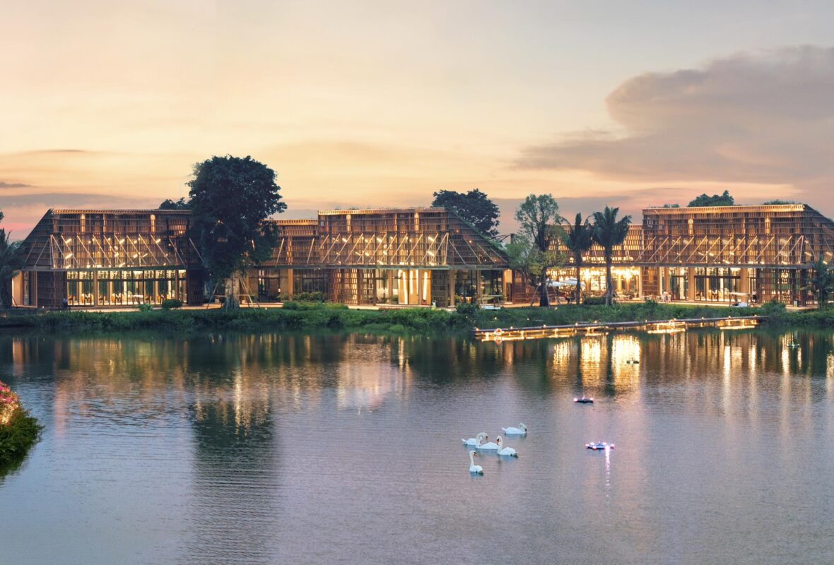 Dự án Eco central Park Ecopark Vinh Nghệ An - Hồ Thiên Nga ảnh thực tế